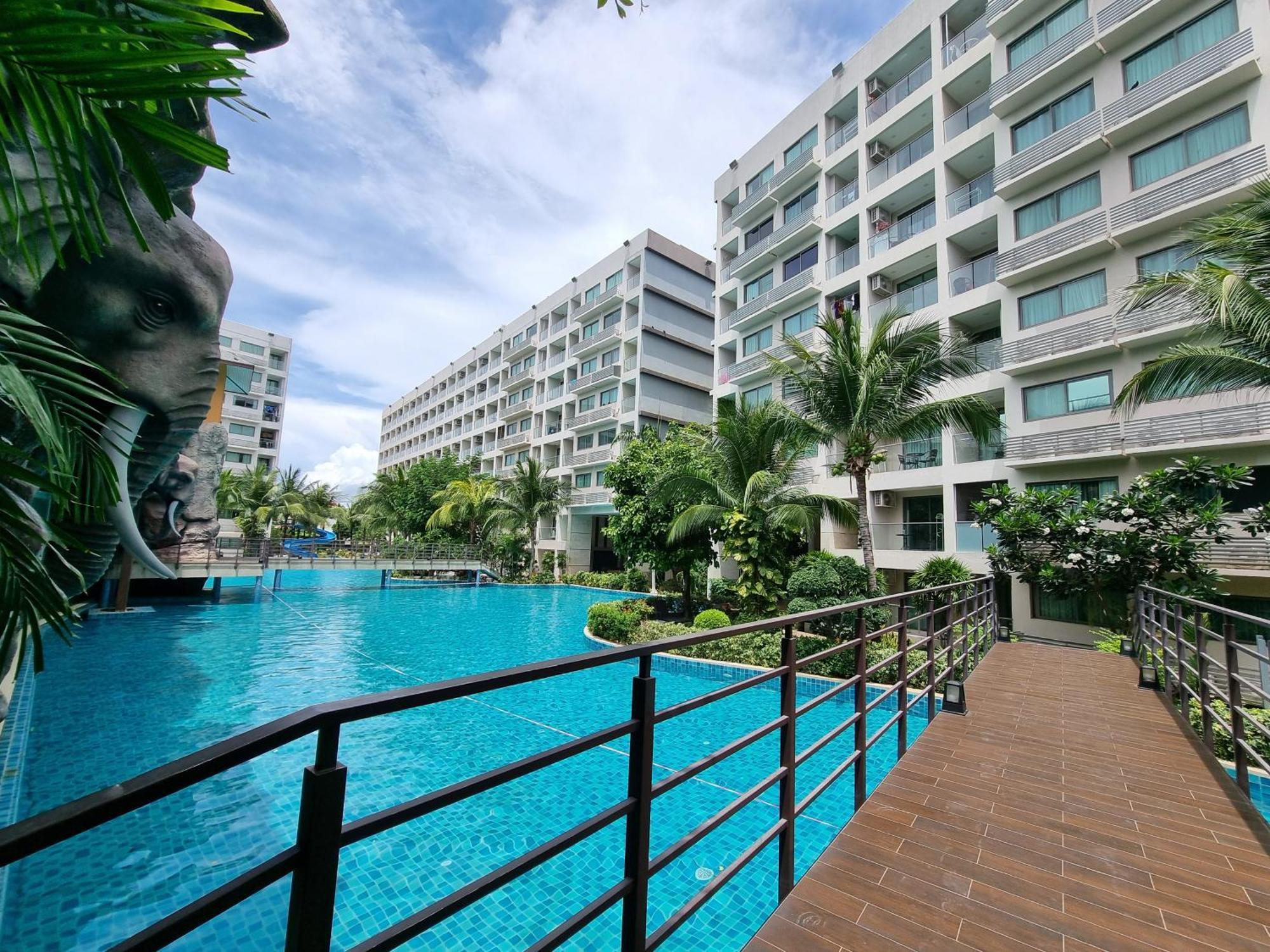 Laguna Beach Condo Resort 3 Maldives Pattaya Pool View ลากูน่า บีช คอนโด รีสอร์ต 3 พัทยา Джомтьен Экстерьер фото