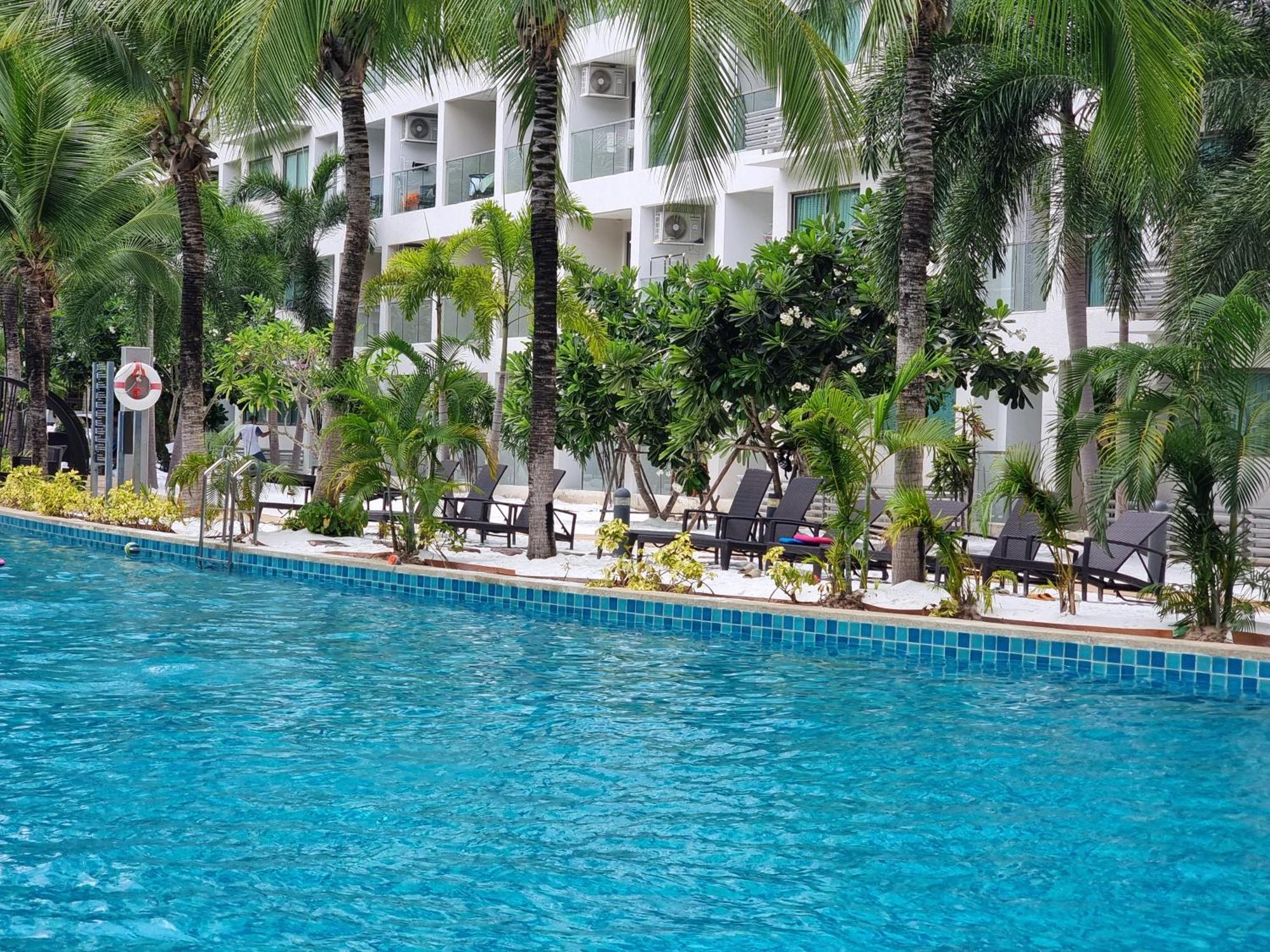 Laguna Beach Condo Resort 3 Maldives Pattaya Pool View ลากูน่า บีช คอนโด รีสอร์ต 3 พัทยา Джомтьен Экстерьер фото