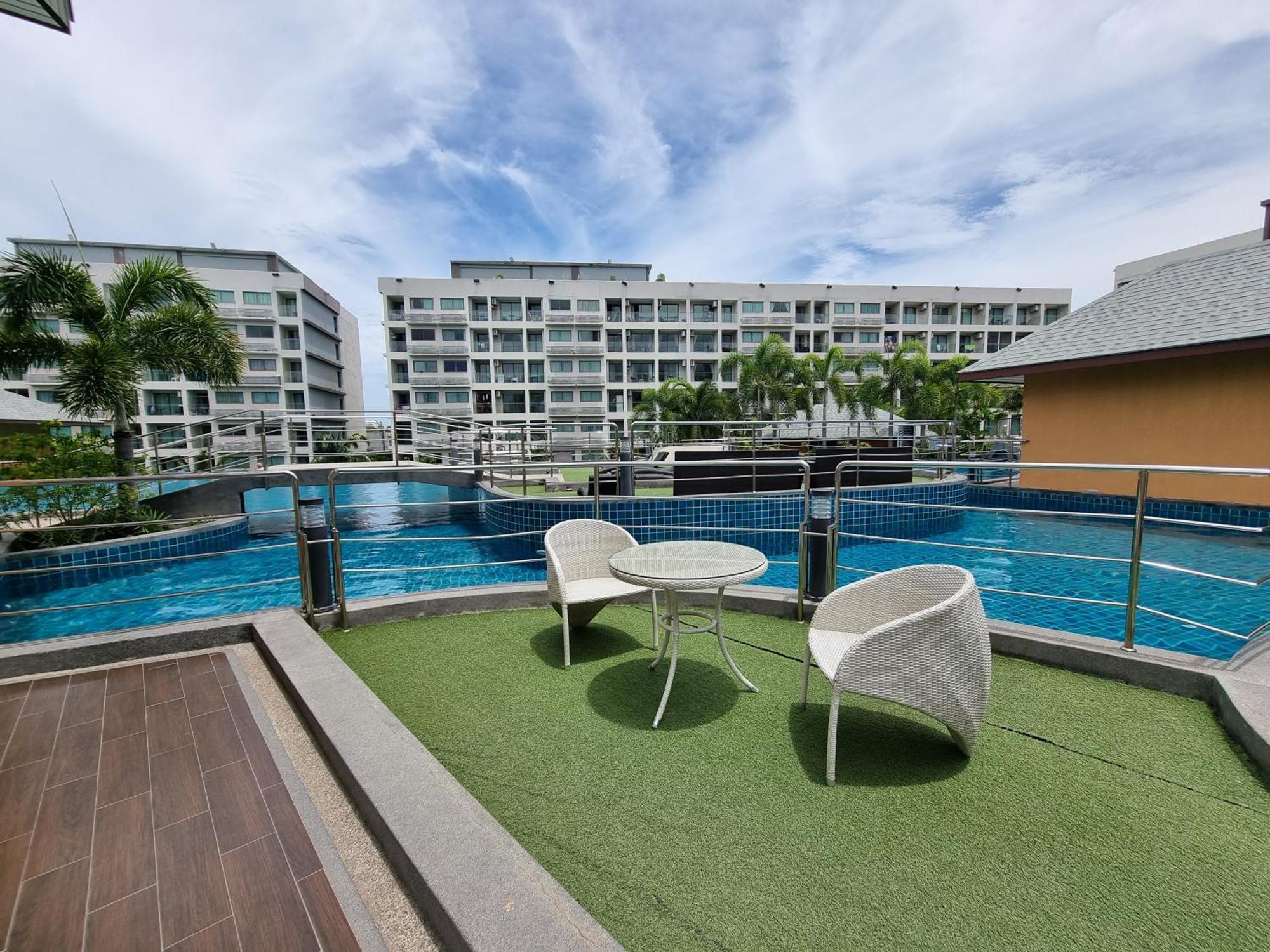 Laguna Beach Condo Resort 3 Maldives Pattaya Pool View ลากูน่า บีช คอนโด รีสอร์ต 3 พัทยา Джомтьен Экстерьер фото
