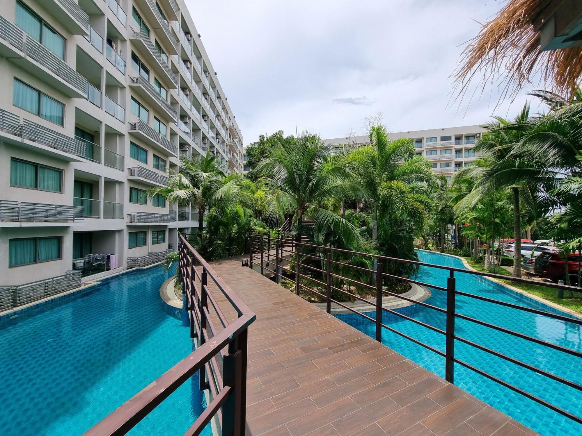 Laguna Beach Condo Resort 3 Maldives Pattaya Pool View ลากูน่า บีช คอนโด รีสอร์ต 3 พัทยา Джомтьен Экстерьер фото